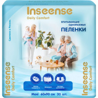 Пеленки одноразовые (60х90см) Inseense Daily Comfort для всей семьи, 30 шт