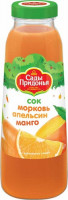 Сок Сады Придонья 0.300 морковь апельсин манго с 12мес.