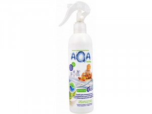 Sanosan AQA baby Спрей для очищения всех поверхностей в детской комнате с антибактериальным эффектом 300мл 