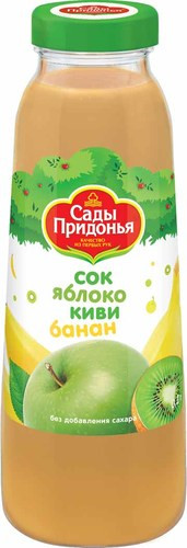 Сок Сады Придонья 0.300 яблоко банан киви с 12мес. 