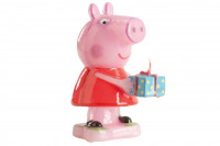Свеча Peppa Pig "С днем рождения"