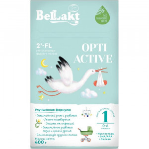 Смесь сухая молочная Bellakt Opti Active 1 начальная адаптированная с 0 до 6 мес 400 гр Смесь сухая молочная Bellakt Opti Active 1 начальная адаптированная с 0 до 6 мес 400 гр