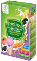 Каша Хайнц  0.200 Лакомая кашка кукуруза с тыквой, морковью и  черносливом