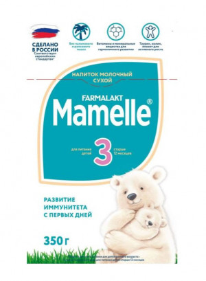 Детское молочко Mamelle 3 с 12 месяцев 350 г Детское молочко Mamelle 3 с 12 месяцев 350 г