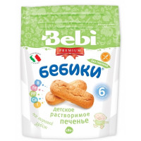 Печенье Bebi Premium "Бебики" без глютена 180г с 6 мес.