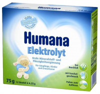 Заменитель Humana 75 г х 12 Хумана Электролит со вкусом фенхеля с 0 мес