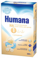 Заменитель Humana 0.300х5 Хумана ГА-1 с омега-кислотами с 0 мес