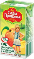 Сок Сады Придонья 0.125 яблоко персик с 5 мес.