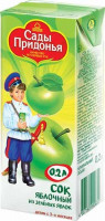 Сок Сады Придонья 0.200 яблоко восстановлеенное зеленое с 3 мес.