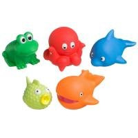 Happy Baby Набор игрушек для купания Морские животные 32000