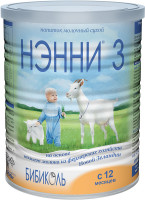 Детская молочная смесь Нэнни 3 400 г на основе козьего молока с 12 мес.