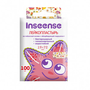 Детский лейкопластырь Inseense, 100 шт Бактерицидный детский лейкопластырь Inseense создан для заботливых родителей, которые хотят, чтобы их дети чувствовали себя комфортно и защищено.