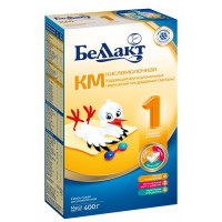 Молочная смесь Беллакт Bellakt КМ-1 сухая кисломолочная 0-6 мес 400 гр