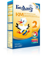 Молочная смесь Беллакт Bellakt КМ-2 сухая кисломолочная 6-12 мес 400 гр