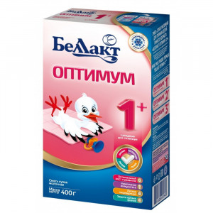 Молочная смесь Беллакт Bellakt Оптимум 1+ сухая 0-6 мес 400 гр Молочная смесь Беллакт Bellakt Оптимум 1+ сухая 0-6 мес 400 гр