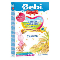 Каша Беби Premium 7 злаков с молоком с 6 мес. 200 г