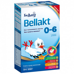 Молочная смесь Беллакт Bellakt сухая 0-6 мес 350 гр Молочная смесь Беллакт Bellakt сухая 0-6 мес 350 гр