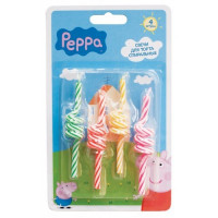 Набор свечей Peppa Pig спиральных