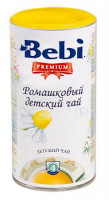 Чай детский Bebi Premium с ромашкой с 4 мес. 200 гр.