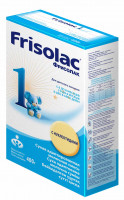 Детская молочная смесь Friso Фрисолак 1 с нуклеотидами (картон) 400 г с 0-6 мес.