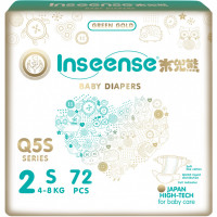 Подгузники Inseense Q5S Comfort S (4-8 кг) 72 шт