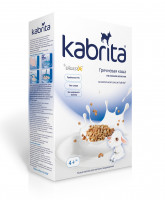 Сухая быстрорастворимая гречневая каша Кабрита (Kabrita) на козьем молочке для детей с 4 месяцев