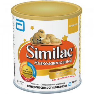 Детская молочная смесь Similac  Низколактозный 375 г Низколактозная детская молочная смесь  для кормления детей.