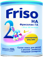 Детская молочная смесь Friso Фрисолак 2 ГА  400 г с 6-12 мес.