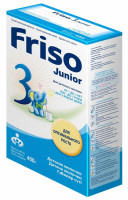 Детская молочная смесь Friso Фрисолак Юниор 3 (картон) 400 г с 12 мес.