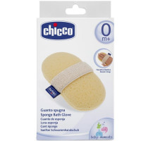 Chicco Губка-рукавичка Baby Moments д/купания ребенка с карманом для мыла 0мес+ 320615058