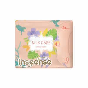 Прокладки ежедневные Inseense Silk Care, 180 мм/10 шт Дышащие гигиенические прокладки Inseense Silk Care созданы для ежедневного использования с заботой и нежностью о женском здоровье.