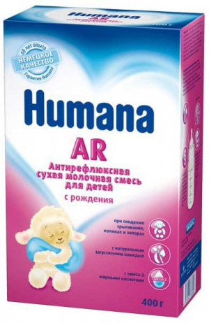 Заменитель Humana 0.400  Хумана антирефлюкс с рожд 