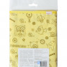 Наматрасник Inseense с резинками-держателями, 100х70 см, желтый с рисунком - Наматрасник Inseense с резинками-держателями, 100х70 см, желтый с рисунком